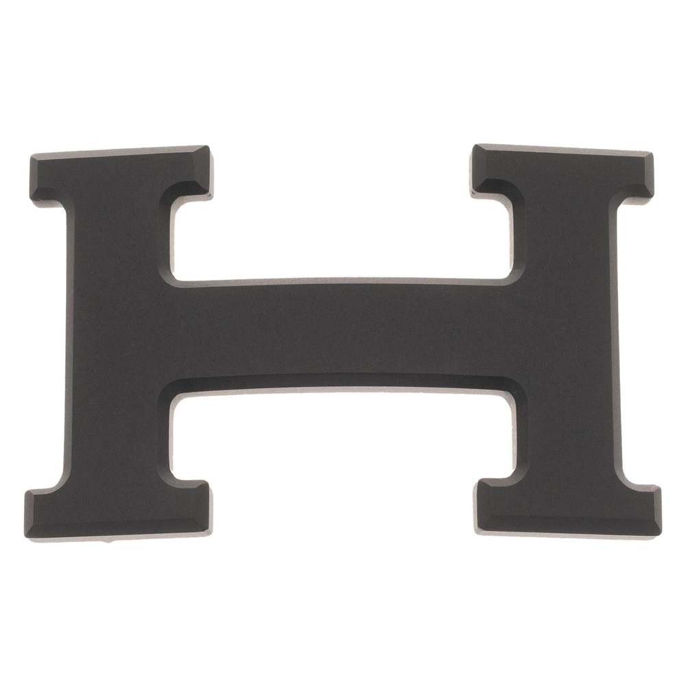 HERMES Brand new Constance 5382 in matt black PVD Belt Buckle !